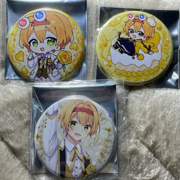 초코라비 카니쨩 캔뱃지 세트