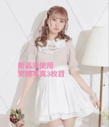 노에미 더블 리본 케이블 자카드 티셔츠