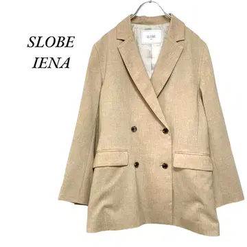 새상품급! SLOBE IENA 워셔블 더블 브레스트 자켓