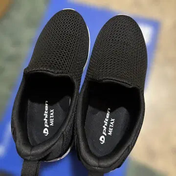 Phiten METAX 블랙 스니커즈