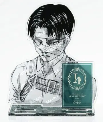 진격의 거인 리바이 anique birthday 아크릴 스탠드