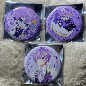 초코라비 유페군 캔뱃지 세트