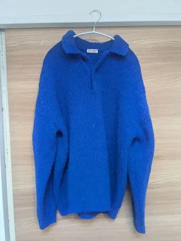 BEAUTY&YOUTH 버블 니트 2B 피케 셔츠 L 사이즈