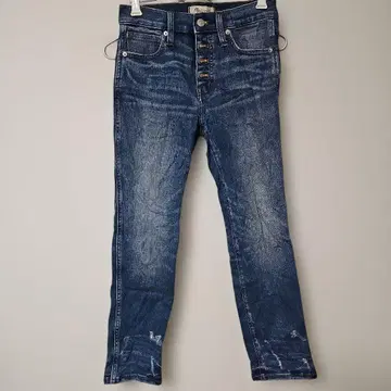 주목 Madewell 데미지 가공 슬림 데님(FreeSize)