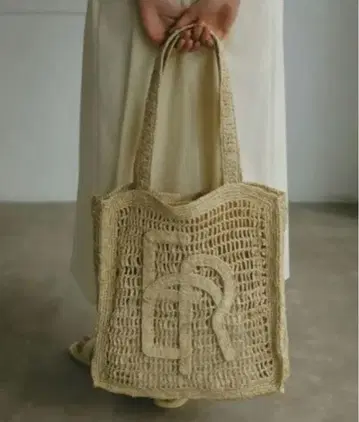 ETRE TOKYO 에트레토쿄 ETR 라피아 토트백