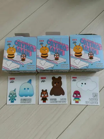 CRYBABY 클라이베이비 클라이어게인 인형 배지 POPMART