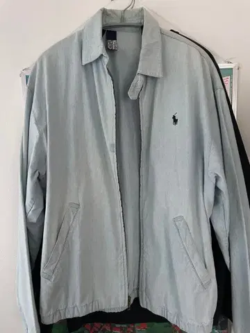 랄프 로렌 데님 블루종 [ 사이즈 M 상당 ]