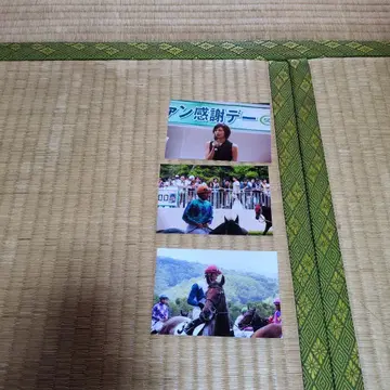 디지털 카메라로 촬영한 과거의 경마 사진