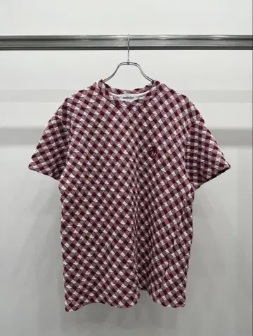 AMBUSH 깅엄 체크 T셔츠