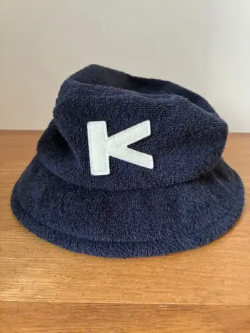 KAVU 네이비 타월 원단 버킷햇