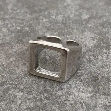 멕시칸 주얼리 실버 925 시그넷 반지 핑키 빈티지