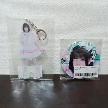 iLife! 온라인 복권 (zepp 투어) 아이스 아크릴 키링/캔 배지