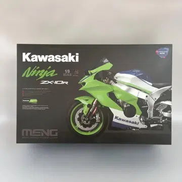 1/9 가와사키 Ninja ZX-10R (도색 완료 버전)