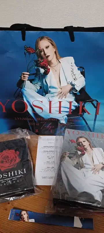 YOSHIKI 디너쇼 2025 기념품