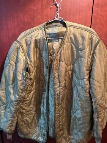 실물 M65 퀼팅 라이너 M 미군 U.S.ARMY