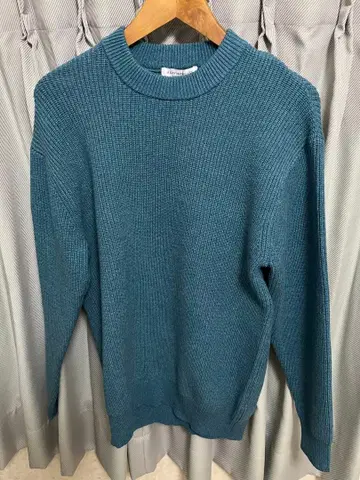 A DAY IN THE LIFE 블루 니트 M