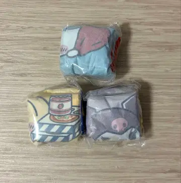 치이카와 (먼작귀) x 산리오 캐릭터즈 에코백 3개 묶음 판매