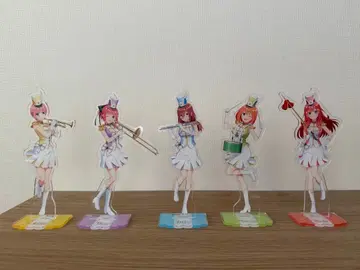 5등분의 신부 아크릴 스탠드 마칭 밴드