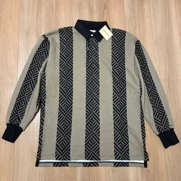 데드스탁 세인트존스베이 90s 피케 셔츠 헤링본 올 패턴 L