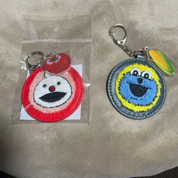 퍼펫 스스 상료 자수 키링