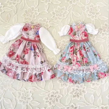 제니 핸드메이드 작가 의류 드레스 인형 리카짱 27cm 인형