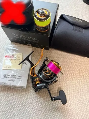 다이와 18 토너먼트 ISO 2500SH-LBD 구치부 스풀