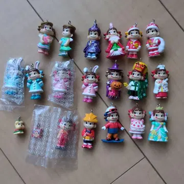 후지야 미니미니 페코짱 키링 세트 18개 FUJIYA