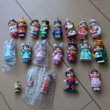 후지야 미니미니 페코짱 키링 세트 18개 FUJIYA