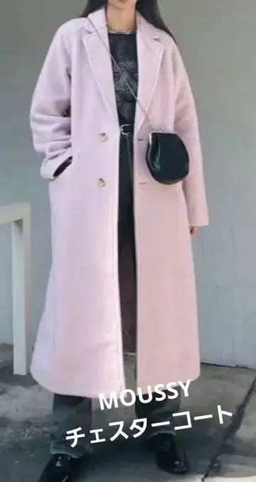 MOUSSY 롱 코트 체스터 코트