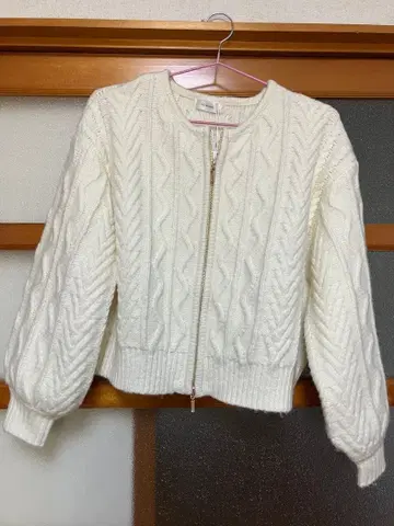 택 포함 새상품 talbyyumi 케이블 가디건 M