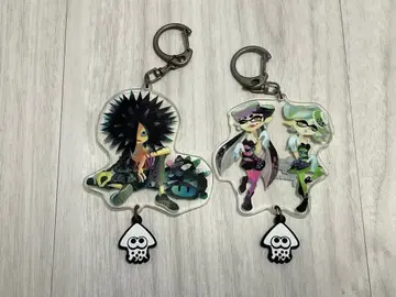 스플래툰 아크릴 키링 시오카라즈 다우니