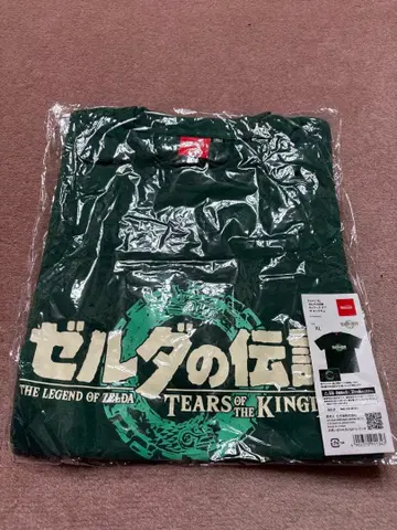 젤다의 전설 티어스 오브 더 킹덤 T셔츠 XL