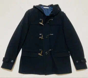 그린 레이블 릴랙싱 더플 코트 네이비