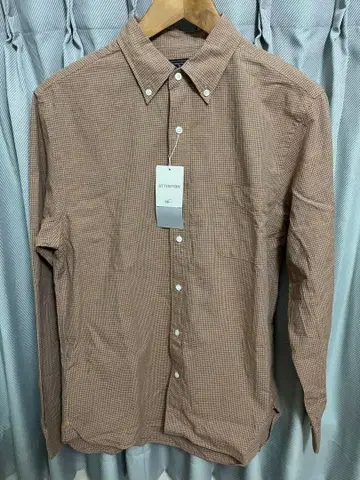 [ 미사용 새상품 ] BEAMS+ 긴팔 셔츠 M 브라운 계열 체크