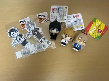 체인소 맨 통통 러버 마스코트 파워 덴지 아키 하이큐 스티커