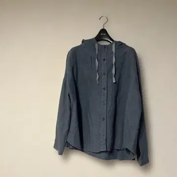 cinq symphonie 셋업 와이드 팬츠 + 후드 부착 오버 셔츠