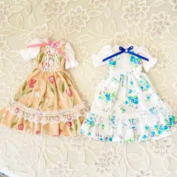 제니 핸드메이드 작가님 인형 의류 드레스 인형 27cm 리카짱