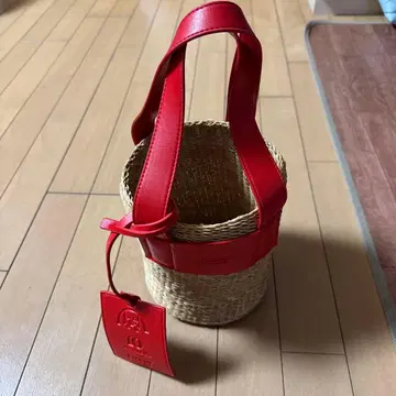 CLOUDY 컬러풀 스트랩 태슬 바스켓백 tassel 레어템