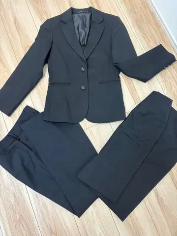 블랙 비즈니스 팬츠, 스커트 세트