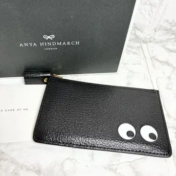 안야 힌드마치 아이즈 지퍼 카드 케이스 프래그먼트 케이스 코인