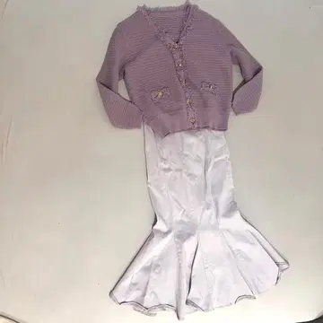 로얄 파티 플레어 스커트 S 사이즈