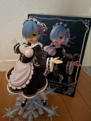 리제로 AMP 렘 피규어 Winter Maid image ver.