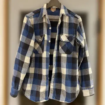 DUBBLEWORKS 플란넬 셔츠 사이즈 38