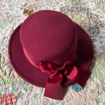 아오키 미사코 x 니나스 리본 캉캉 모자