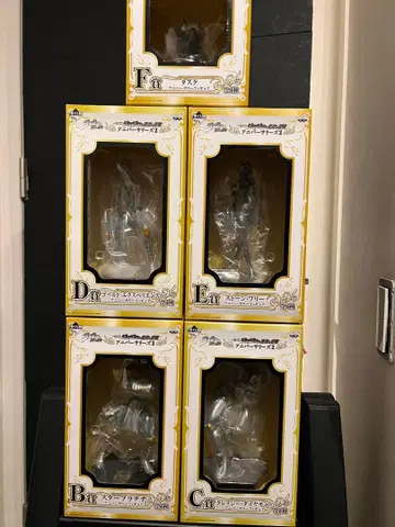 제일복권 죠죠의 기묘한 모험 애니버서리즈 2 피규어 5개 묶음 판매