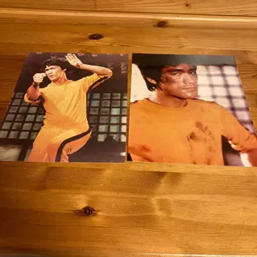BRUCE LEE 블루스 리 사망유희 사진 2장 세트