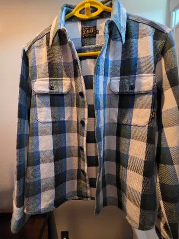 CALEE 칼리 일본제 긴팔 체크 플란넬 셔츠 M