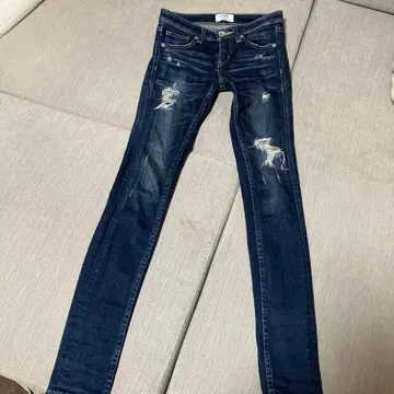 GYDA 데미지 스키니 데님