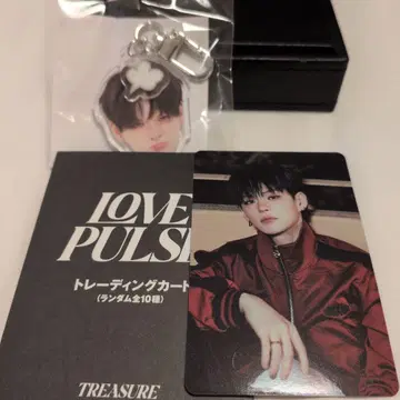 TREASURE 요시 캡슐 토이 화난 얼굴 아크릴 키링 & 트레이딩 카드