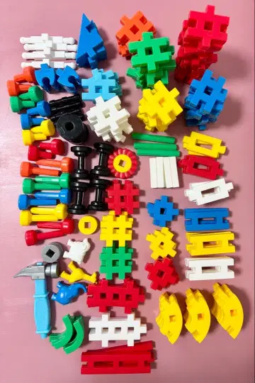 약 170개 부품! 학켄 뉴 블록 묶음 판매